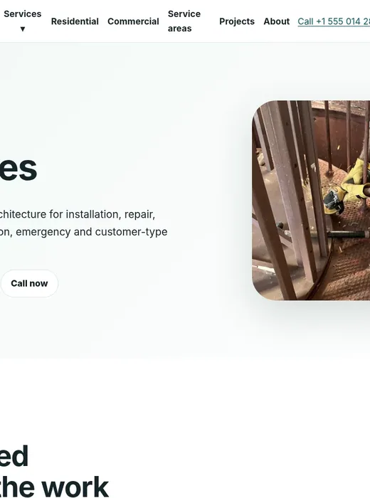 Services overview screenshot